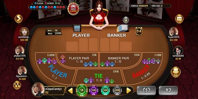 Trò chơi Baccarat trực tiếp