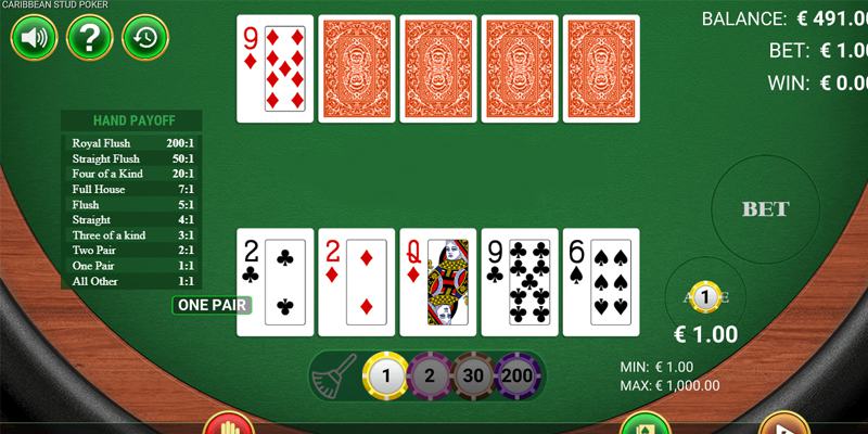 Chọn bàn chơi 6 card Poker online phù hợp