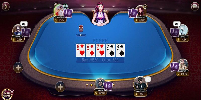Hướng dẫn cách chơi bài Poker Turn
