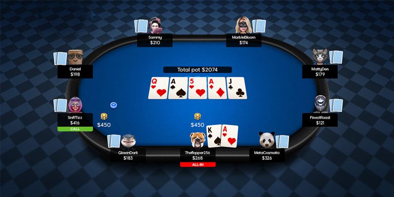 Đa dạng các phiên bản game bài Poker đổi tiền và cách chơi khác nhau