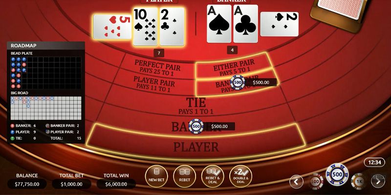 Quy tắc rút lá thứ ba trong baccarat là một phần quan trọng cách chơi baccarat