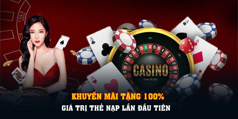 Khuyến mãi tặng 100% giá trị thẻ nạp lần đầu tiên - gửi tiền liền tay nhận ngay iphone
