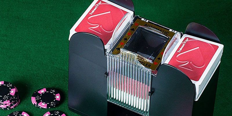 Máy xào bài Poker dùng trong nhà cái và sòng bạc
