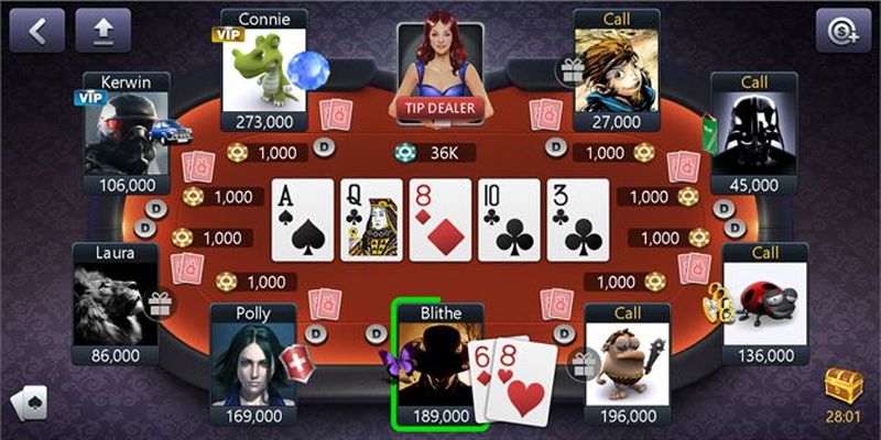 Người chơi cần biết được trong poker bài nào to nhất